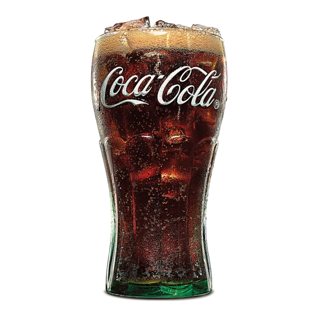 Coca-Cola from Burger King a classic cola with a refreshing taste and effervescence