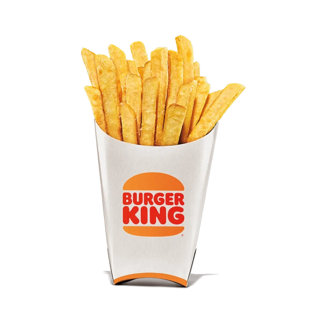 French Fries from Burger King crispy golden fries seasoned to perfection for a classic side dish