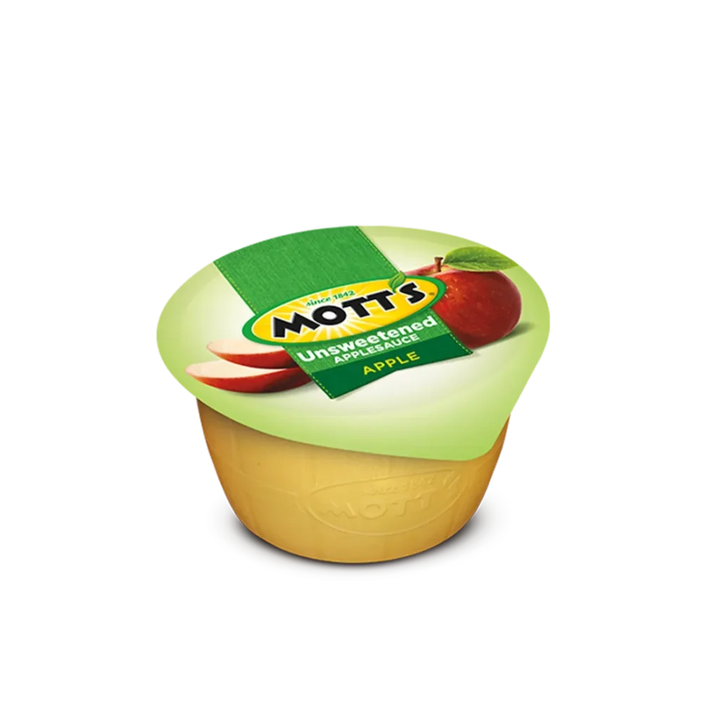 MOTTS Applesauce from Burger King a sweet and smooth side perfect for a light and refreshing treat