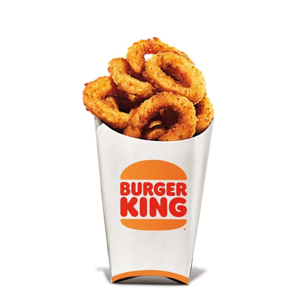 Onion Rings from Burger King crispy and golden with a savory onion flavor perfect for dipping