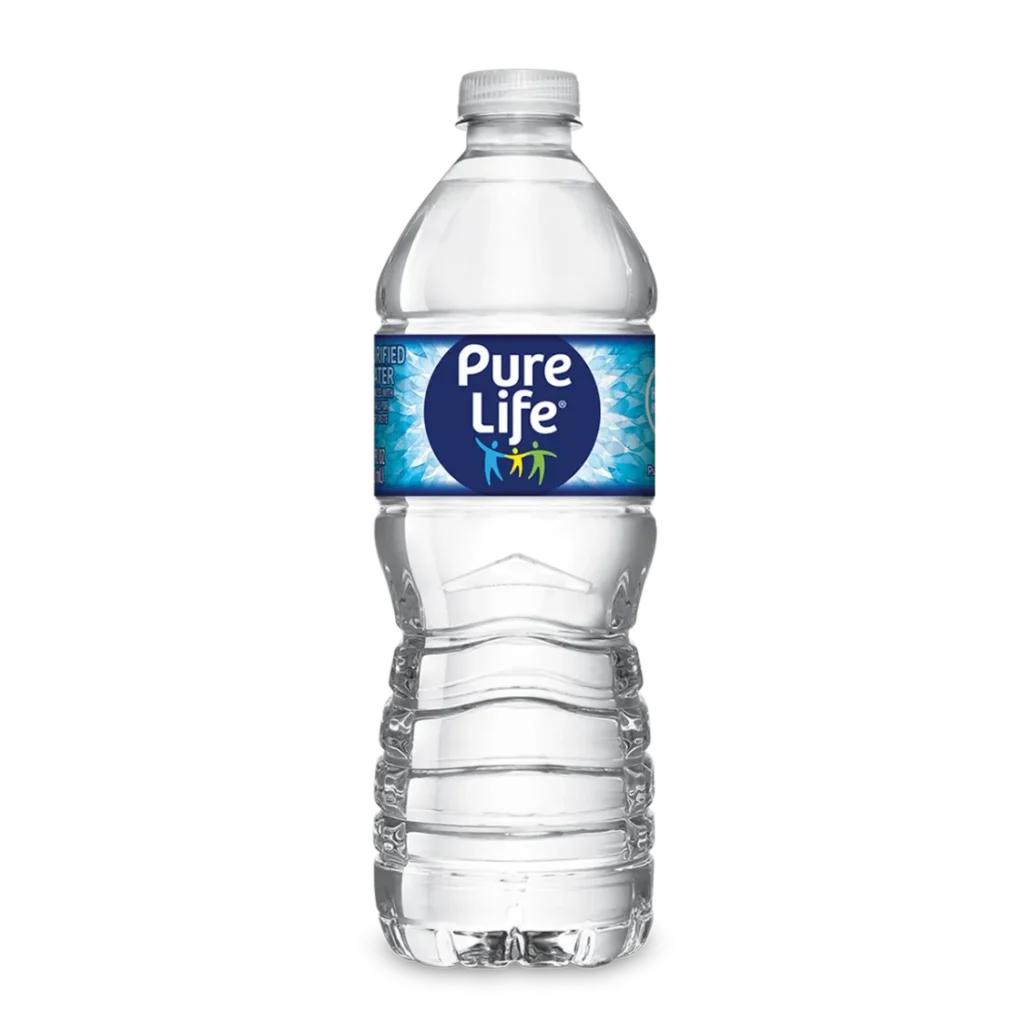 Pure Life® Purified Water from Burger King a clean and refreshing water option for a healthy drink choice