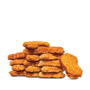 Chicken Nuggets from Burger King with crispy coating and tender chicken inside perfect for dipping and snacking