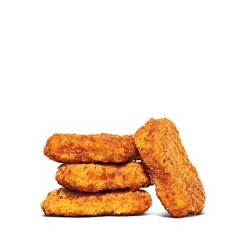 Chicken Nuggets from Burger King with crispy coating and tender chicken inside perfect for dipping and snacking